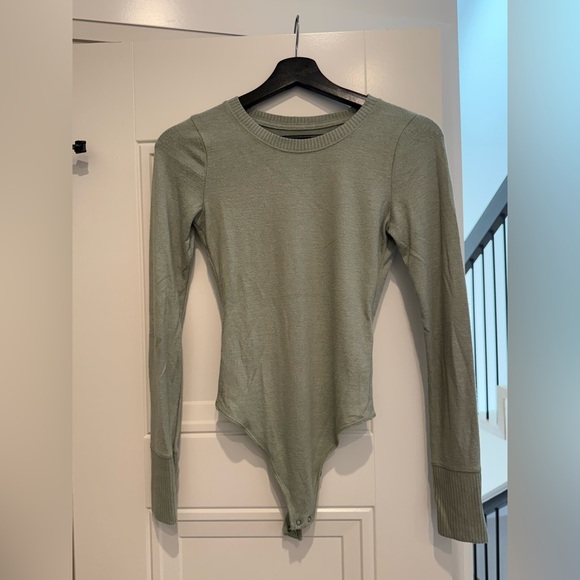 Abercrombie & Fitch Sage Long Sleeve Bodysuit - Picture 1 of 1